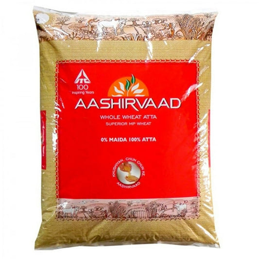 Aashirvaad Whole Wheat Atta - 20 Lbs