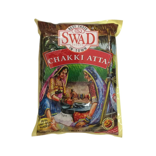 Swad Chakki Atta Wheat Flour 20 lbs
